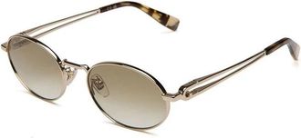 Furla Sfub 30 Zonnebril - Dames - Zonnebrillen - Geel - 55 MM - Accessoires