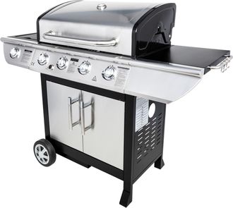 Somagic Somagic - Barbacoa De Gas Brisbane - 4 Quemadores 14kw + Placa De Cocci&oacute;n