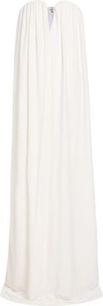 Stella McCartney Stella Mccartney Forever Stella Strapless Crepe Gown - White - 42 (UK10 / S)
