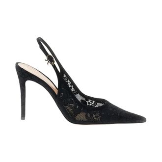 Gianvito Rossi Dames, Schoenen, Zwart, Maat: 39 EU Leer