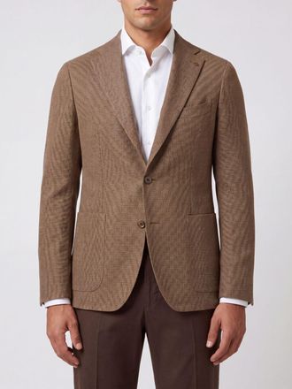 Tagliatore Blazer a monopetto in lino e cotone