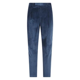 PT01 Pt01, Broeken, Heren, Blauw, L, Slim-fit Broeken