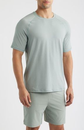 Zella Endurance Performance T-Shirt in Green Slate at Nordstrom, Size Xxx-Large