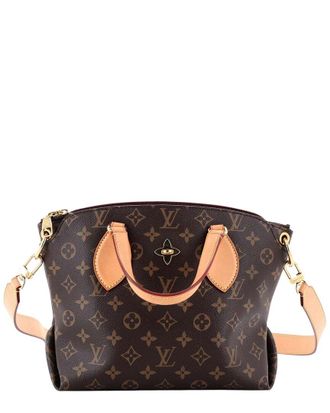Louis Vuitton Flower Zipped Tote Monogram Canvas Pm (Authentic Pre-Loved)