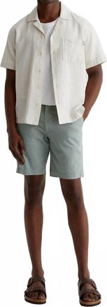 AG - Adriano Goldschmied Mens Wanderer Short In Sulfur Matcha Latte
