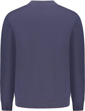 Napapijri Cotton Crewneck Sweatshirt - Navy