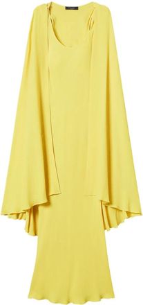 Twin-Set Abito con motivo intrecciato - Giallo