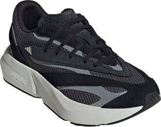 adidas Lightblaze Sneaker in Black/Silver Metallic/Grey at Nordstrom, Size 10