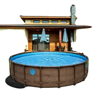 OEM Tappetino Per Piscina, 396 &times; 396 &times; 0,2 Cm, Materiale Non Tessuto, Peso 400 G/m&sup2;, Per Uso Esterno, Design Resistente