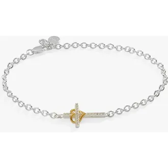 Alex and Ani Cross And Heart Bracelet, Sterling Silver at Nordstrom