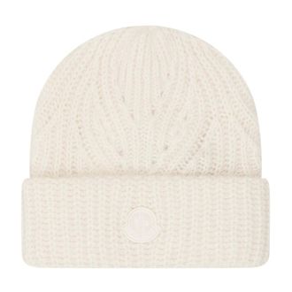 Moncler Gorro Texturizado - Accessories - Mujer - Blanco - ONE SIZE