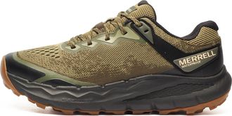 Merrell Nova 4 Waterproof Mens Trail Running Shoes - Green - Size UK 9