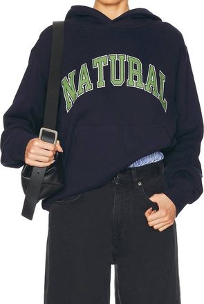 Museum of Peace and Quiet Unisex - Natural Hoodie Sweater In Navy