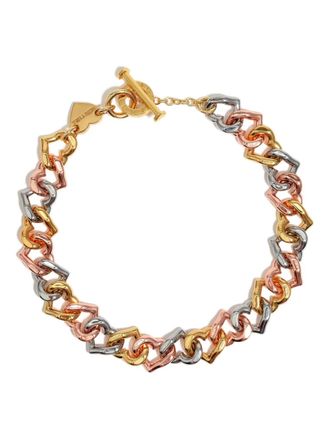 Bimba & Lola heart chain necklace - women - Brass/Zinc Alloy - One Size - Gold