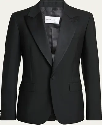 Givenchy Mens Fitted Evening Jacket