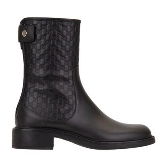 Gucci Ankle Boots, female, Black, Size: 4 US Heeled Boots
