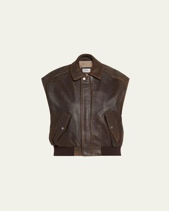 Haikure Val Nappa Leather Vest