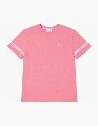 Sergio Tacchini Mens Sergio Tacchini Grello T-Shirt Geranium Pink/White - Size: 40