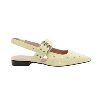 Cycleur de Luxe Aspang Slingback - female - Cycleur de Luxe - Ballerina Shoes - Yellow - 5 UK - Shoes