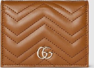 Gucci GG Marmont Small Wallet, Brown, Leather