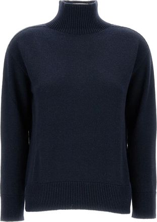 Max Mara turtleneck sweater - Blue