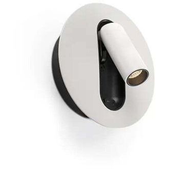 Faro Barcelona Timit Lector De Pared Blanco Orientable Con Interruptor 62762