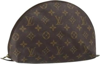 Louis Vuitton Pre-owned Clutches, female, Brown, Size: ONE SIZE Pre-owned Vintage Monogram Cosmetic Pouch