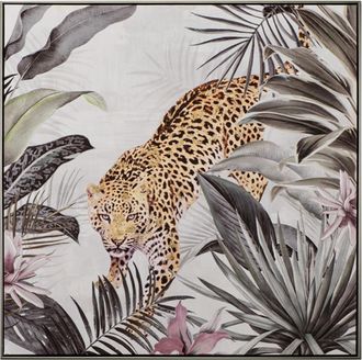 Schubiger M&ouml;bel Bild Leopard im Dschungel 3
