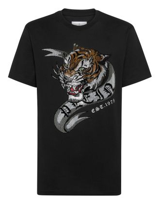 Philipp Plein T-Shirt Ronde Hals Tattoo