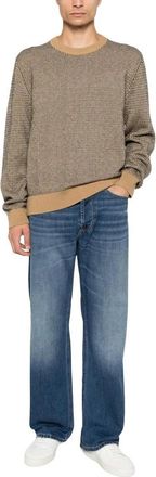 Calvin Klein Heren, Truien, Beige, Maat: XL