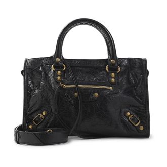 Balenciaga Le City S Bag - female - Balenciaga - Handbags - Black - ONE SIZE - Bags