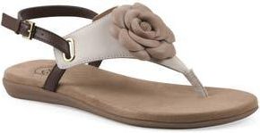 White Mountain Lifey Slingback Sandal in Cream/Multi/Smooth at Nordstrom Rack, Size 7.5