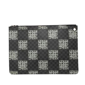 Louis Vuitton Pre-owned Pochette Voyage Rope - Heren - Pre-owned - Zwart - Maat: ONE Size