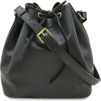 Louis Vuitton Pre-owned Epi Petit Noe Schoudertas Zwart - Dames - Vintage Tas - Zwart - ONE Size - Leer - Vintage