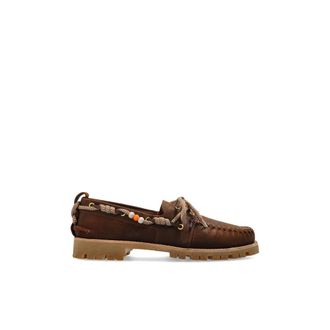 Golden Goose Cruise Tank Sole Suede Schoenen - Heren - Bootschoenen - Bruin - 41 EU - Leer - Schoenen