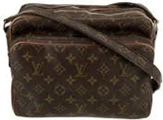 Louis Vuitton Pre-owned Cross Body Bags, female, Brown, Size: ONE SIZE Pre-owned Vintage Monogram Shoulder Bag