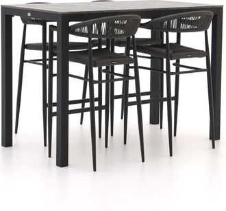 Manifesto Furniture Manifesto Belpasso/Fidenza 150cm barset 5-delig stapelbaar