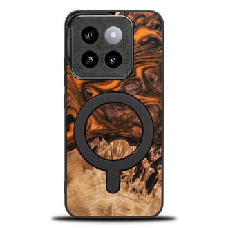 OEM Funda Bewood Unique Para Xiaomi 14t Pro - Naranja Con Magsafe