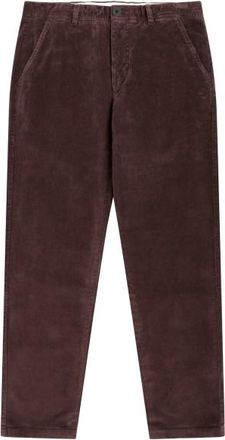 Knowledge Cotton Apparel 14 Wales Chuck Corduroy Chino Freizeithose für Herren | braun