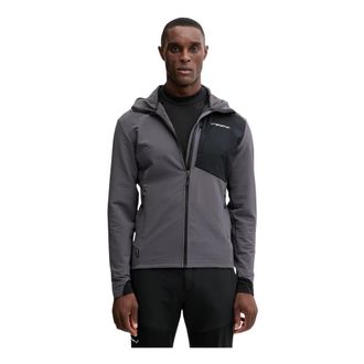 La Sportiva Descender Storm Jacket - Heren - Outdoorjassen - Grijs - S - Leer - Fitness