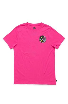 Maui and Sons Arnold Sharkley Graphic T-Shirt in Neon Pink at Nordstrom, Size Xx-Large