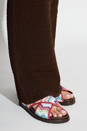 Missoni Patterned Sandals, Womens, Multicolour