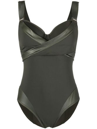 Marlies Dekkers Costume intero Cache Coeur - Verde