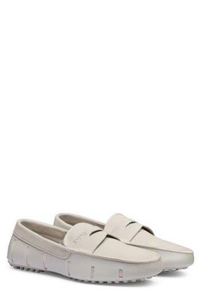 Swims Luxe Lace-Up Driving Loafer in Mist at Nordstrom Rack, Size 7