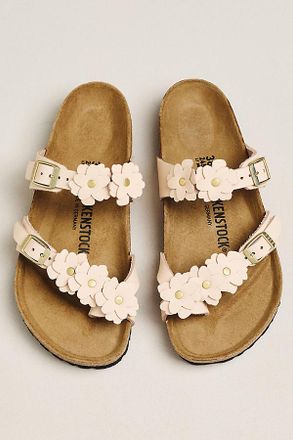 Birkenstock Mayari Flower Slide Sandals