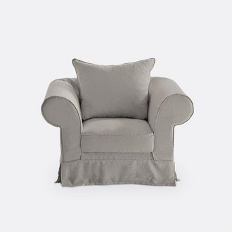 La Redoute Interieurs Fauteuil, katoen, uitstekend comfort, Adelia