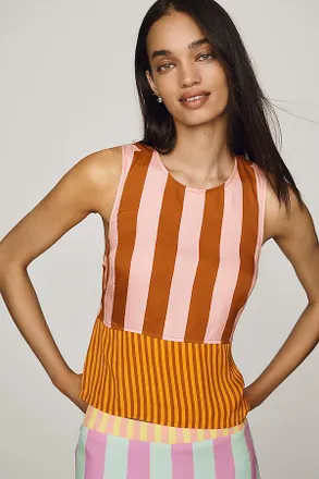 Farm Rio x Anthropologie Open-Back Tank Top