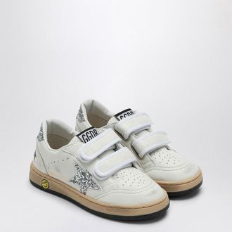 Golden Goose Ball Star White/Glitter Platinum Sneaker