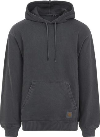 Carhartt Work in Progress Black Logo Hoodie