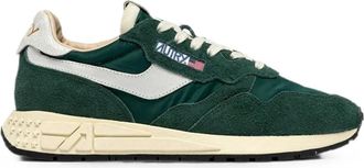 Autry Reelwind Low - Heren - Sneakers - Groen - 44 EU - Katoen - Schoenen